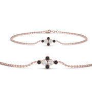 bezel-set-chain-bracelet-with-black-diamond-in-rose-gold-FDBRC9648GBLACKANGLE1-NL-RG